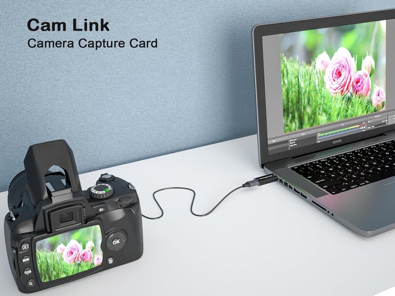 DiamondTiger Capture Card for Streaming - 4K HDMI Video Capture Card,Cam Link Card Game Audio Capture Adapter,HDMI to USB 2.0 Record Capture Device for Streaming, Gaming,Live Broadcasting - Image 3